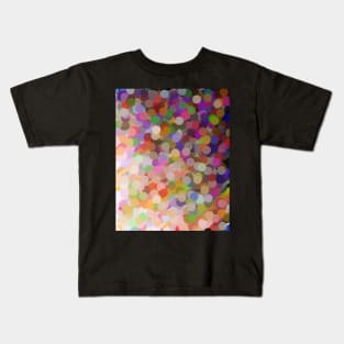 Abstract Art Colorful Dots Kids T-Shirt